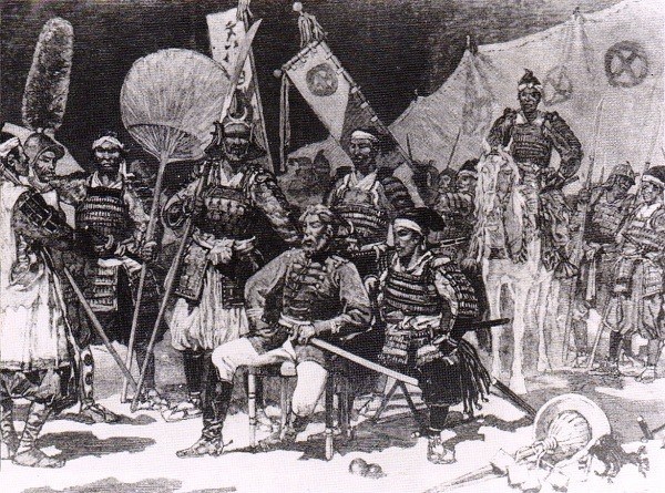 Các chiến binh Samurai qua tranh vẽ của Nhật Bản.